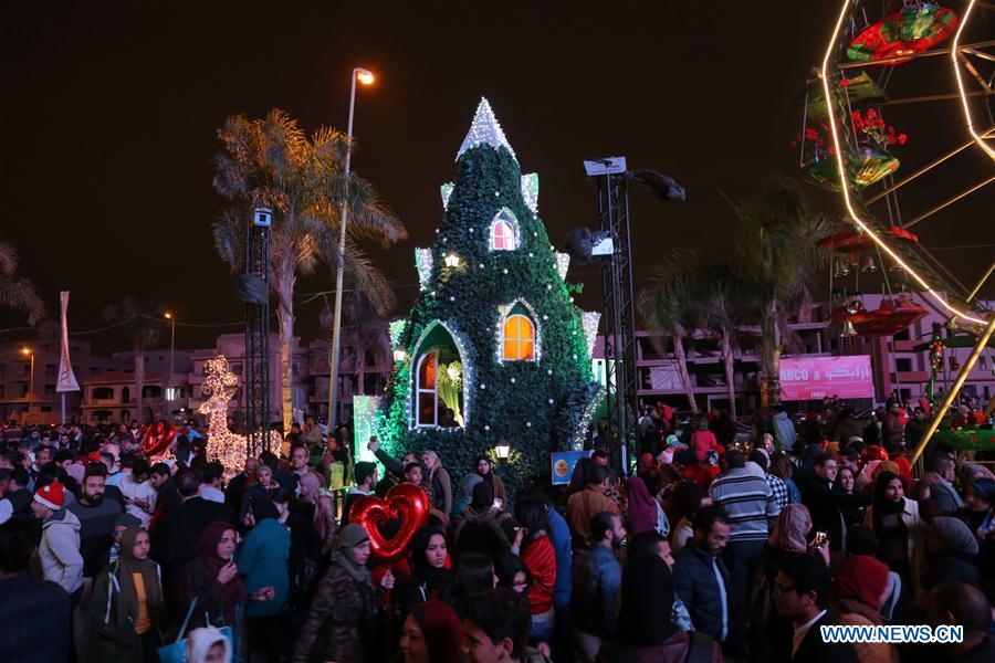 EGYPT-CAIRO-NEW YEAR-CELEBRATION