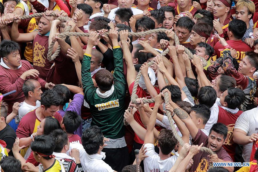 PHILIPPINES-MANILA-BLACK NAZARENE-ANNUAL FEAST