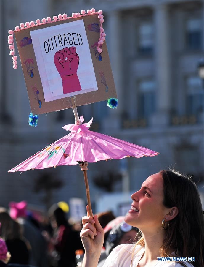 U.S.-SAN FRANCISCO-WOMEN'S MARCH