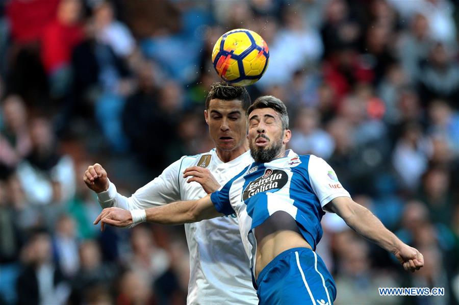 (SP)SPAIN-MADRID-SOCCER-SPANISH LEAGUE-REAL MADRID VS DEPORTIVO