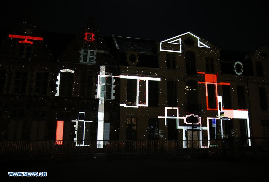 BELGIUM-GHENT-LIGHT FESTIVAL