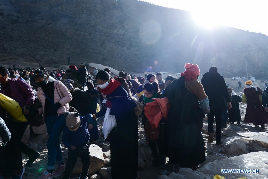 CHINA-QINGHAI-SAND-ICE(CN)