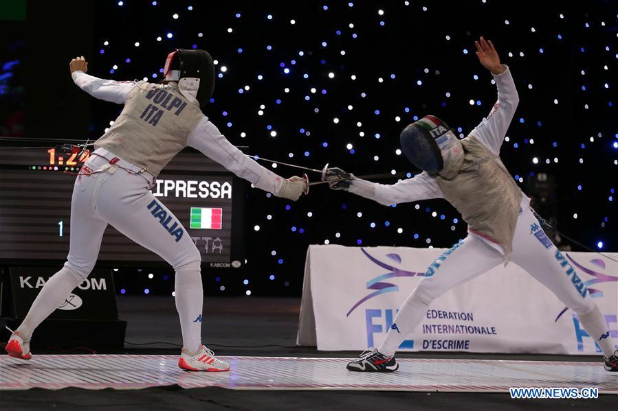 (SP)ALGERIA-ALGIERS-WOMEN'S FOIL WORLD CHAMPIONSHIP-INDIVIDUAL