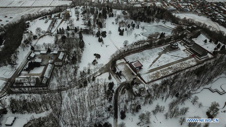 CHINA-LIAONING-HETU ALA CITY-SNOW (CN)