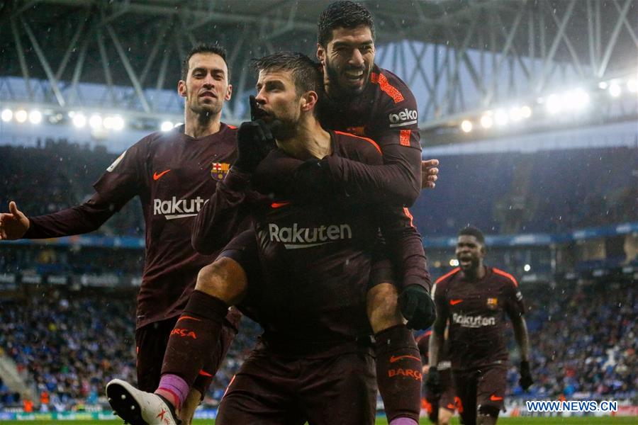 (SP)SPAIN-BARCELONA-SOCCER-SPANISH LEAGUE-BARCELONA VS ESPANYOL