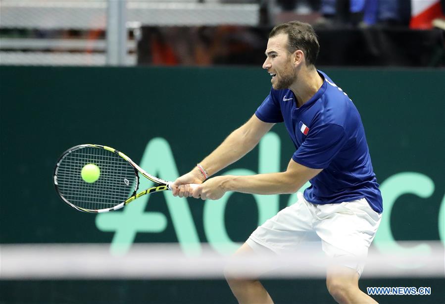 (SP)FRANCE-ALBERTVILLE-TENNIS-DAVIS CUP-FIRST ROUND-FRANCE VS NETHERLANDS