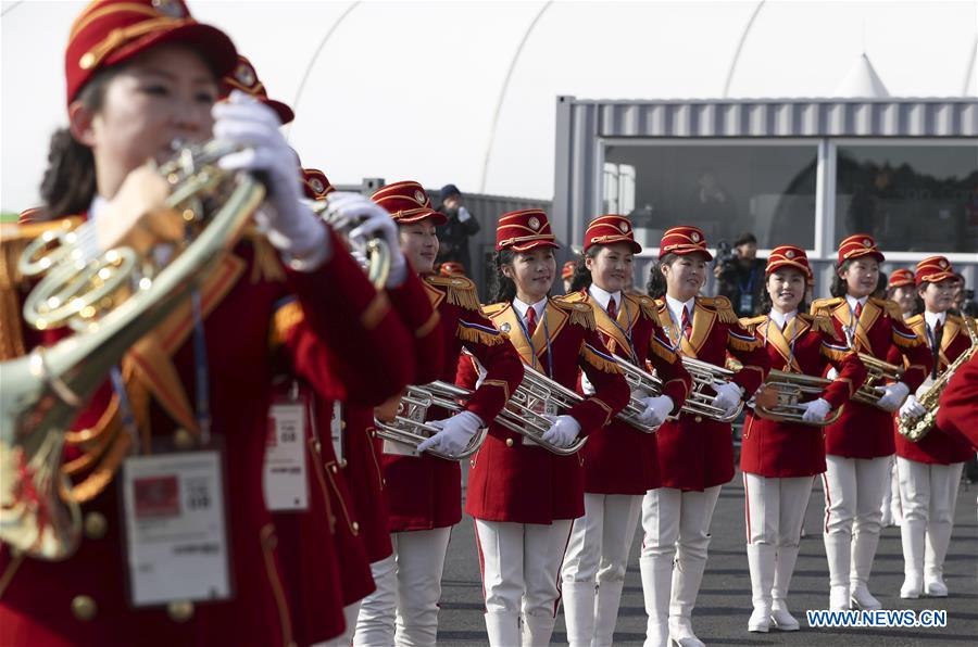 (SP)OLY-SOUTH KOREA-PYEONGCHANG-TEAM WELCOME CEREMONY-DPRK