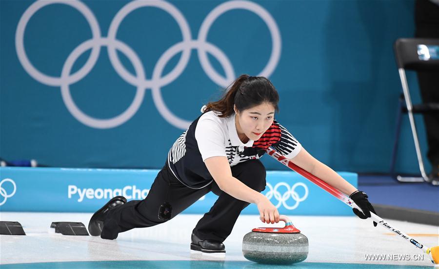 (SP)OLY-SOUTH KOREA-PYEONGCHANG-CURLING-MIXED DOUBLES-CHN VS KOR