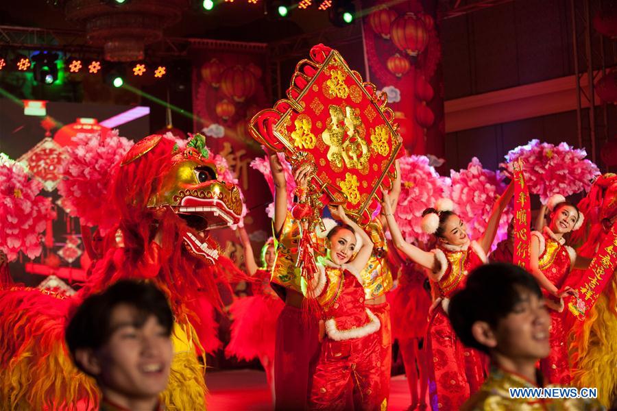 NEPAL-KATHMANDU-CHINESE LUNAR NEW YEAR-GALA