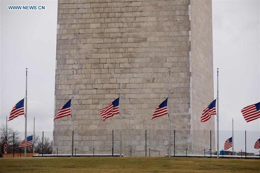 U.S.-WASHINGTON D.C.-FLAG-HALF MAST-MOURNING-FLORIDA-HIGH SCHOOL-MASS SHOOTING