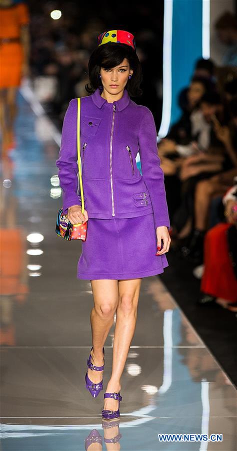 ITALY-MILAN-FASHION WEEK-MOSCHINO