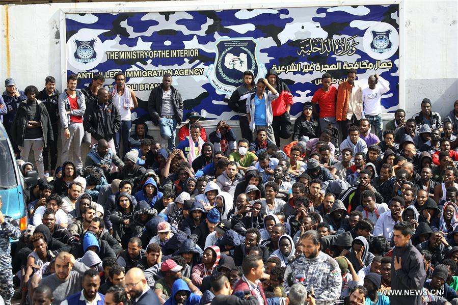 LIBYA-TRIPOLI-ILLEGAL MIGRATION-FIGHTING