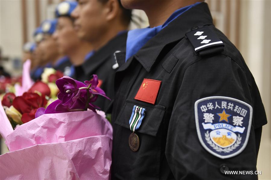 CHINA-HANGZHOU-SOUTH SUDAN-PEACEKEEPERS-RETURN (CN)