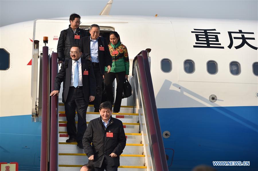 (TWO SESSIONS)CHINA-BEIJING-NPC DEPUTIES-ARRIVAL (CN)