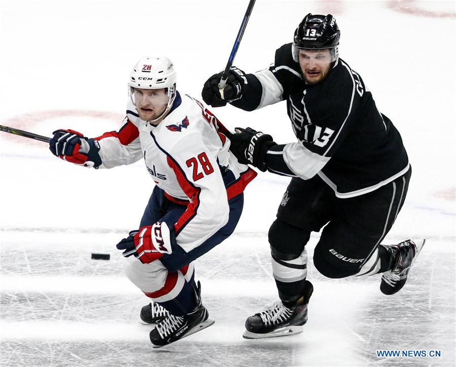 (SP)U.S.-LOS ANGELES-ICE HOCKEY-NHL-LOS ANGELES KINGS VS WASHINGTON CAPITALS