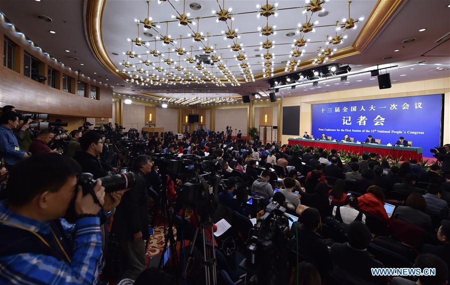 (TWO SESSIONS)CHINA-BEIJING-NPC-PRESS CONFERENCE-INNOVATIVE COUNTRY (CN)