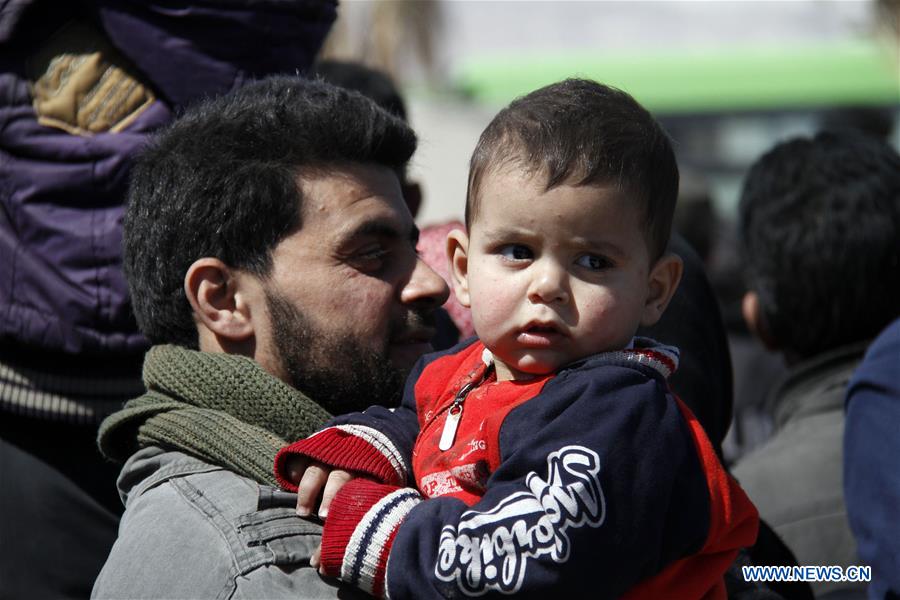 SYRIA-DAMASCUS-EASTERN GHOUTA-CIVILIANS-EVACUATION