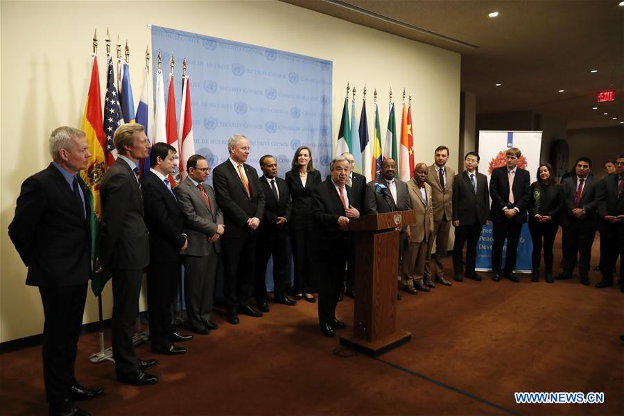 UN-NETHERLAND-TREE-PLANTING CEREMONY