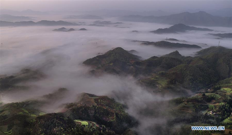 CHINA-SHAANXI-FENGYAN TERRACES-ANCIENT FARMING CULTURE (CN)