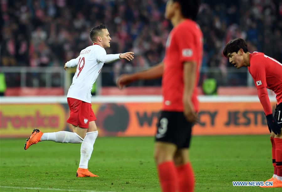 (SP)POLAND-CHORZOW-SOCCER-FRIENDLY MATCH-POLAND VS SOUTH KOREA