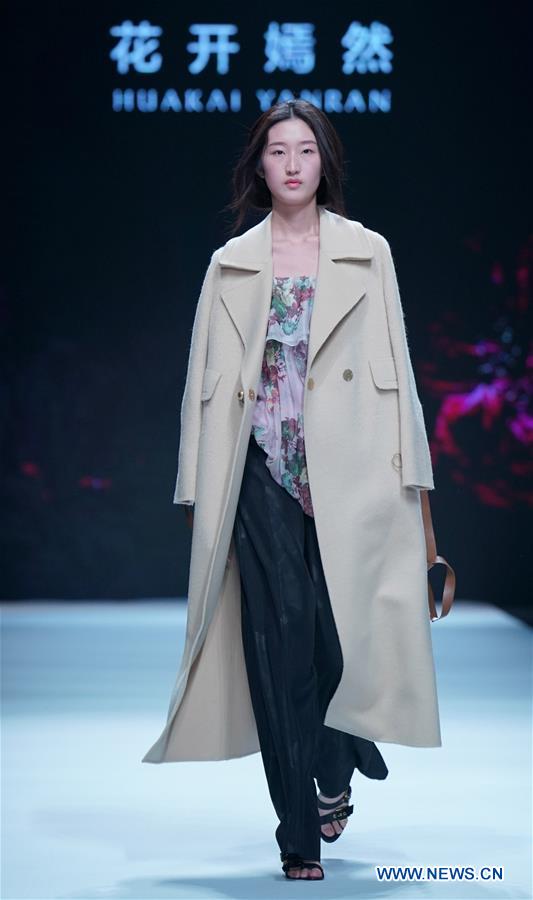 CHINA-BEIJING-FASHION WEEK-DESIGNERS FROM CHANGSHU (CN)