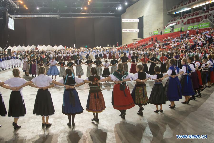 HUNGARY-BUDAPEST-FOLK DANCE