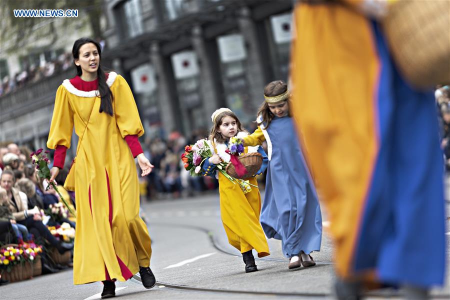 SWITZERLAND-ZURICH-SECHSELAUTEN-SPRING FESTIVAL