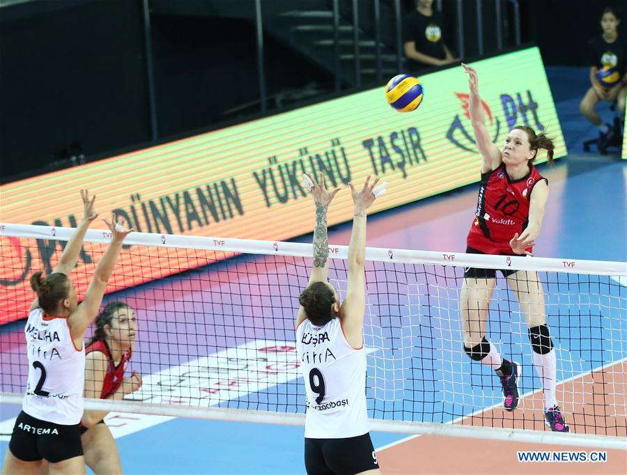 (SP)TURKEY-ISTANBUL-VOLLEYBALL-TURKISH WOMEN LEAGUE-FINAL