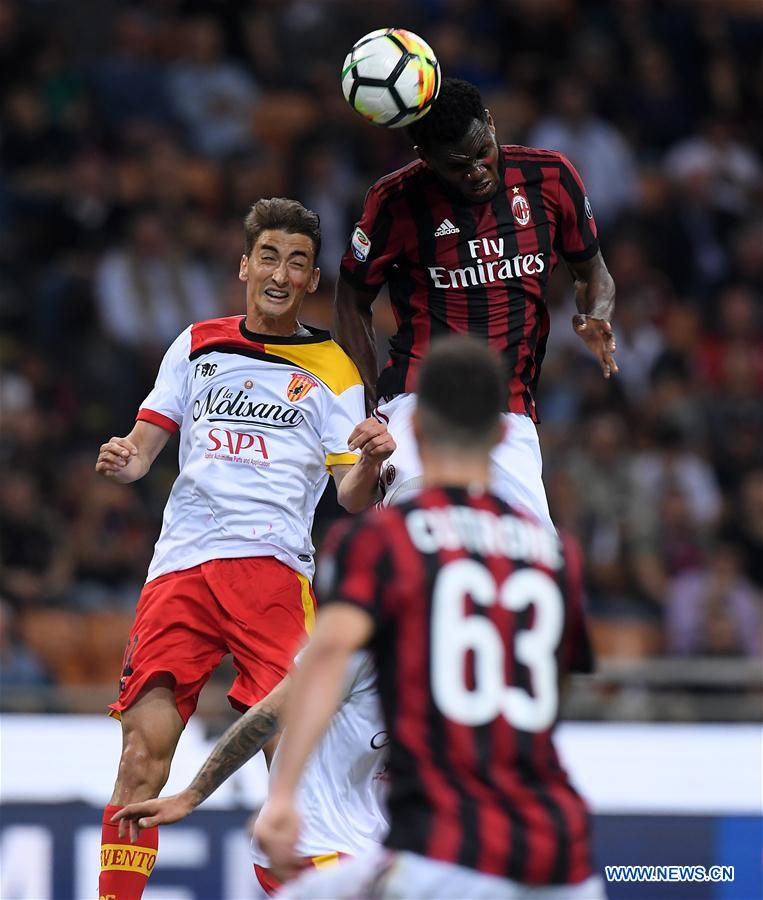 (SP)ITALY-MILAN-SOCCER-SERIE A-AC MILAN-BENEVENTO