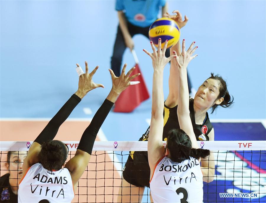 (SP)TURKEY-ISTANBUL-VOLLEYBALL-TURKISH WOMEN LEAGUE-FINALS