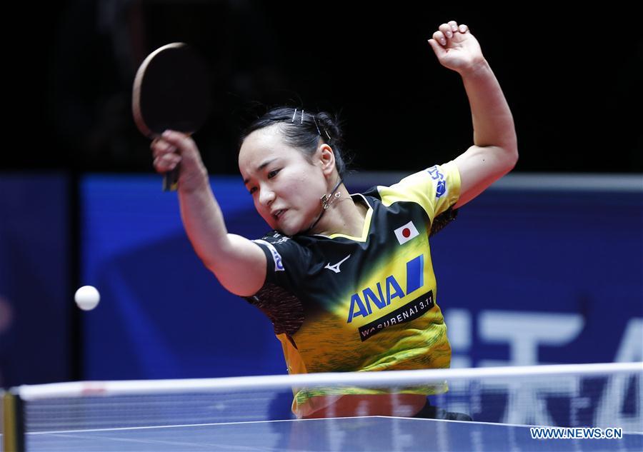 (SP)SWEDEN-HALMSTAD-ITTF WORLD TEAM CHAMPIONSHIPS 2018-WOMEN'S FINAL-CHN VS JPN