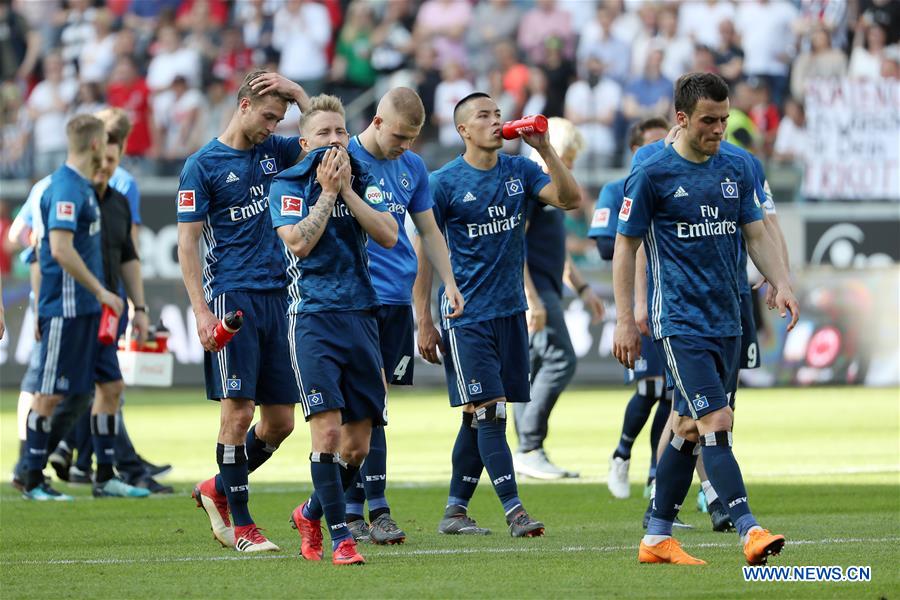 (SP)GERMANY-FRANKFURT-SOCCER-BUNDESLIGA-FRANKFURT VS HAMBURGER