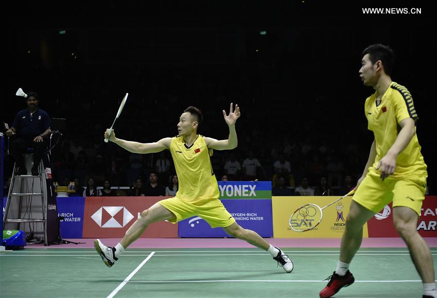 (SP)THAILAND-BANGKOK-BADMINTON-THOMAS CUP-FINAL