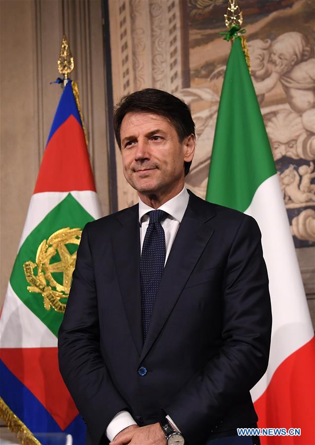 ITALY-ROME-GIUSEPPE CONTE-PM-DESIGNATE