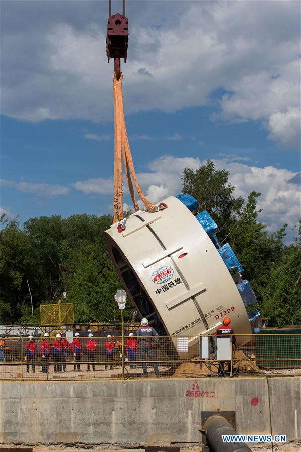 RUSSIA-MOSCOW-CHINA-CRCC-SUBWAY-CONSTRUCTION