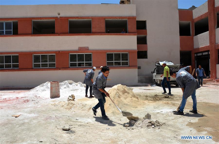 SYRIA-DARAYA-SCHOOL-REBUILDING