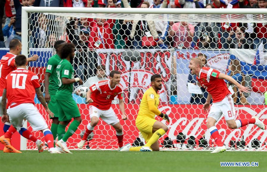 (SP)RUSSIA-MOSCOW-2018 WORLD CUP-OPENING MATCH-RUSSIA VS SAUDI ARABIA