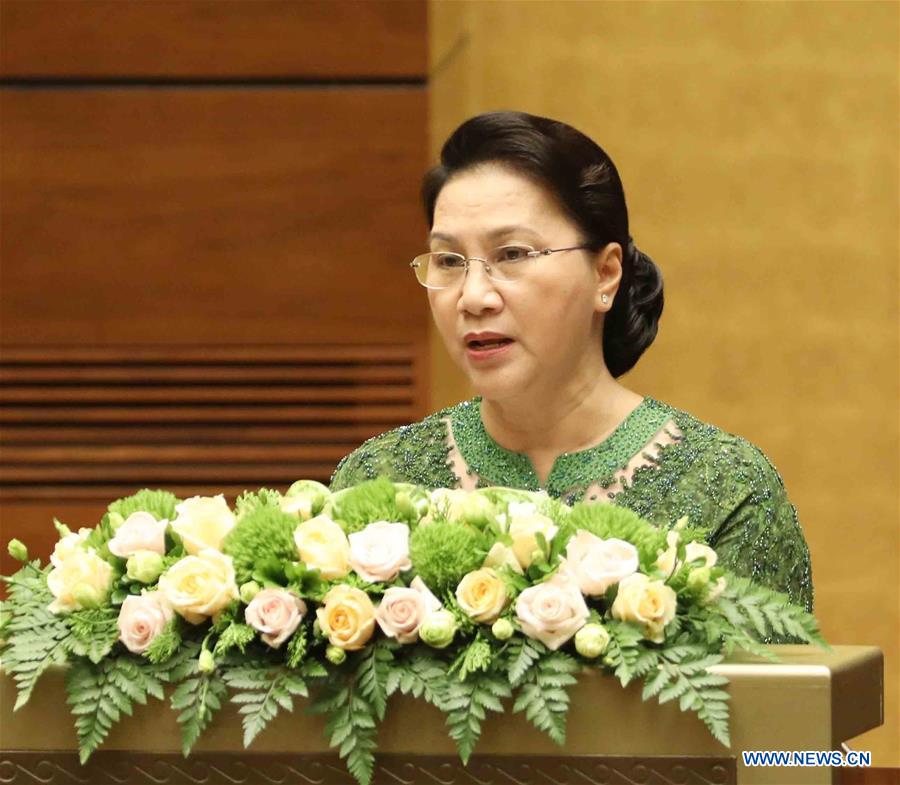 VIETNAM-HANOI-14TH NATIONAL ASSEMBLY-FIFTH SESSION-CLOSE