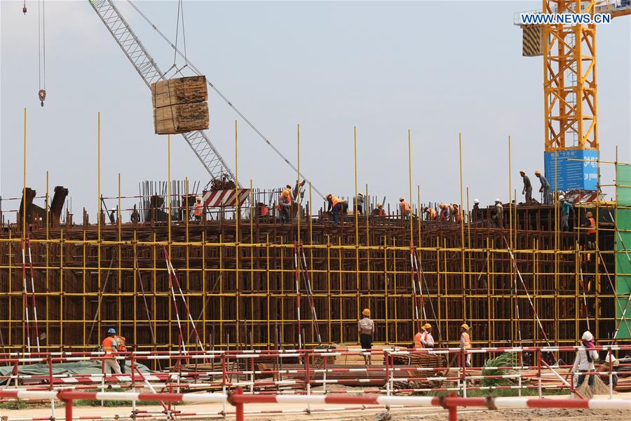 CAMBODIA-PHNOM PENH-CHINA-FUNDED STADIUM-CONSTRUCTION