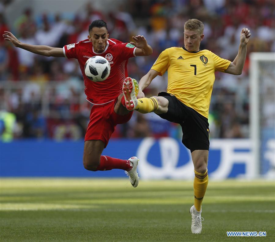 (SP)RUSSIA-MOSCOW-2018 WORLD CUP-GROUP G-BELGIUM VS TUNISIA