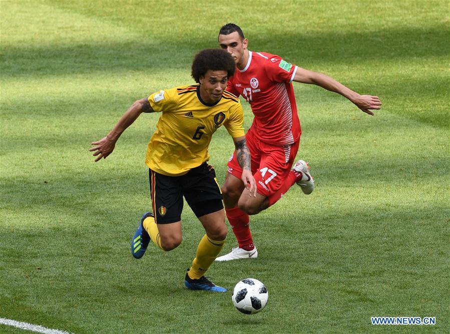 (SP)RUSSIA-MOSCOW-2018 WORLD CUP-GROUP G-BELGIUM VS TUNISIA