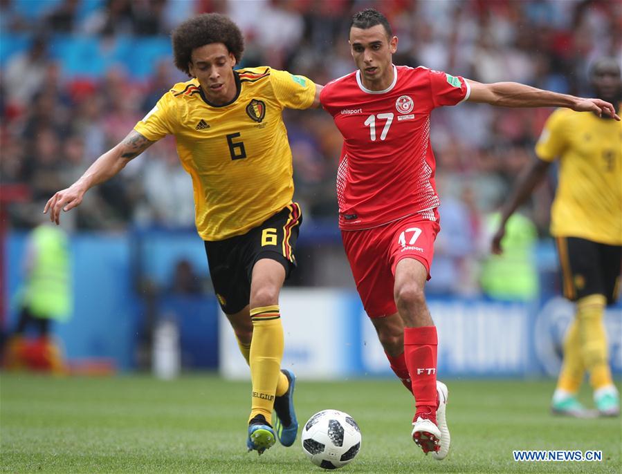 (SP)RUSSIA-MOSCOW-2018 WORLD CUP-GROUP G-BELGIUM VS TUNISIA