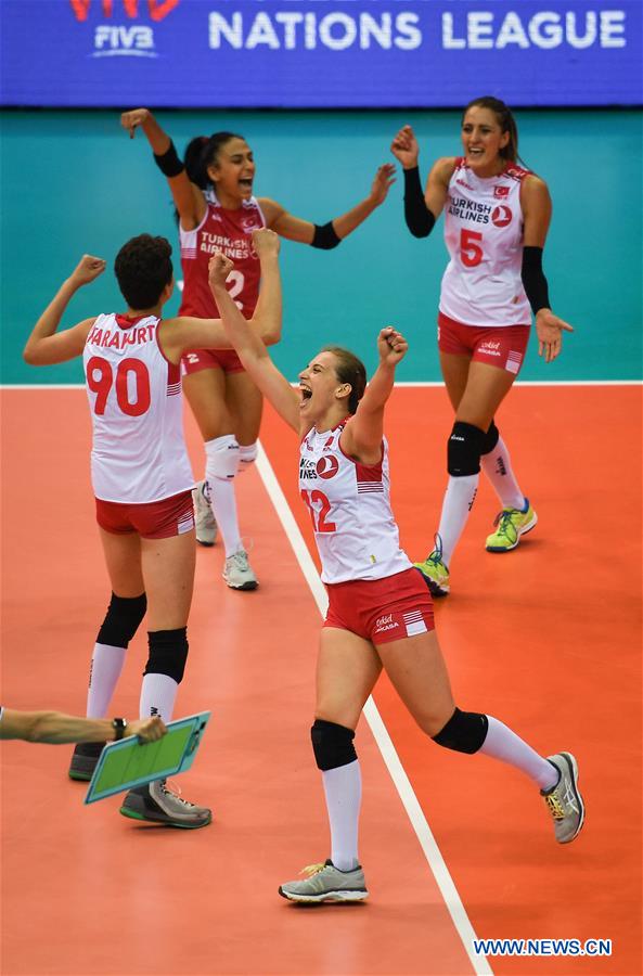 (SP)CHINA-NANJING-VOLLEYBALL-FIVB NATIONS LEAGUE-WOMEN'S FINALS(CN)