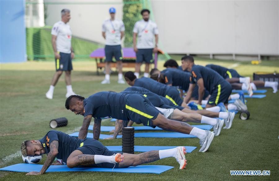 (SP)RUSSIA-SOCHI-2018 WORLD CUP-BRAZIL-TRAINING