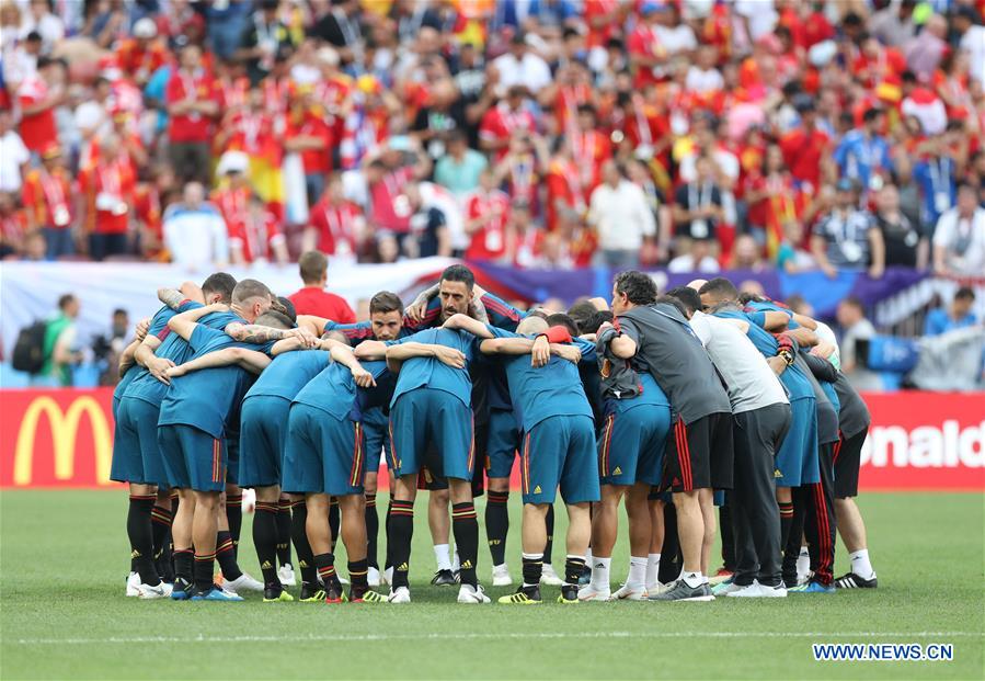 (SP)RUSSIA-MOSCOW-2018 WORLD CUP-ROUND OF 16-SPAIN VS RUSSIA