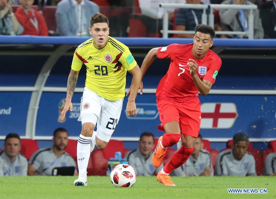 (SP)RUSSIA-MOSCOW-2018 WORLD CUP-ROUND OF 16-ENGLAND VS COLOMBIA