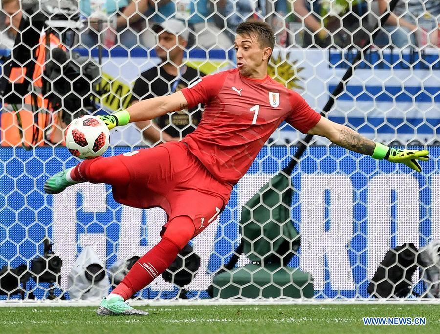 (SP)RUSSIA-NIZHNY NOVGOROD-2018 WORLD CUP-QUARTERFINAL-URUGUAY VS FRANCE