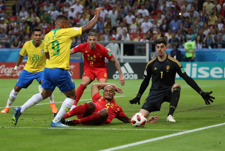 (SP)RUSSIA-KAZAN-2018 WORLD CUP-QUARTERFINAL-BRAZIL VS BELGIUM