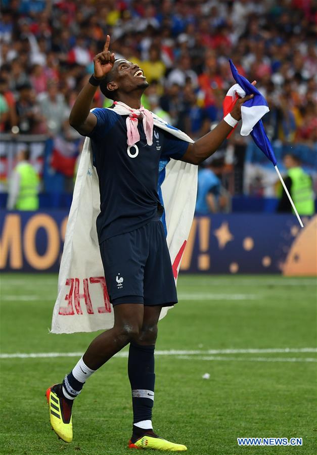 (SP)RUSSIA-MOSCOW-2018 WORLD CUP-FINAL-FRANCE VS CROATIA