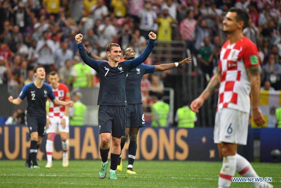 (SP)RUSSIA-MOSCOW-2018 WORLD CUP-FINAL-FRANCE VS CROATIA